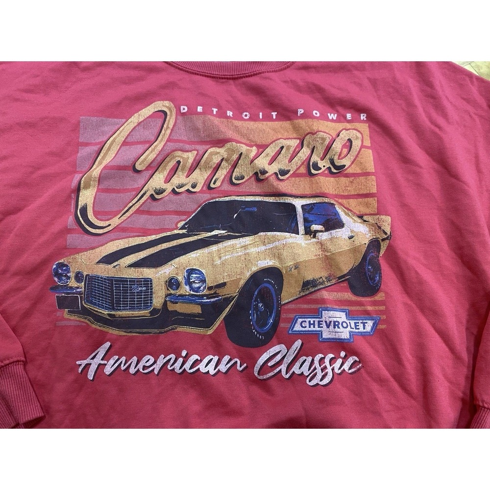 GM Sweatshirt Womens XL Camero Muscle Car‎ Logo General Motors Pullover - Picture 2 of 4